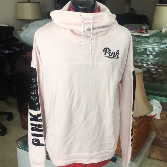 PINK Victoria's Secret Sweaters - Victoria’s Secret Pink pink sweater with sequins
